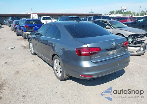 2017 Volkswagen Jetta 1.8T Sel из США, поврежденный, VIN 3VWL17AJXHM211383